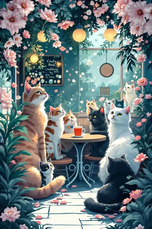 猫咪咖啡屋 动漫封面